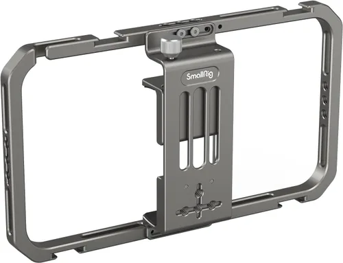 Miniatura 7 de SmallRig Universal Smartphone Video Rig para iPhone 17 16 15 14 para Samsung, Cine Vlogging Rig Aleación de aluminio Teléfono Jaula de Video Grip