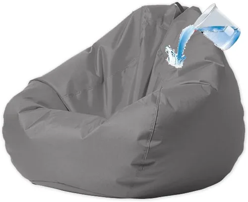 Miniatura 11 de Funda impermeable para puf para exteriores (sin relleno) para jardín, playa, piscina, puf flotante, puf, silla Oxford para niños y adultos