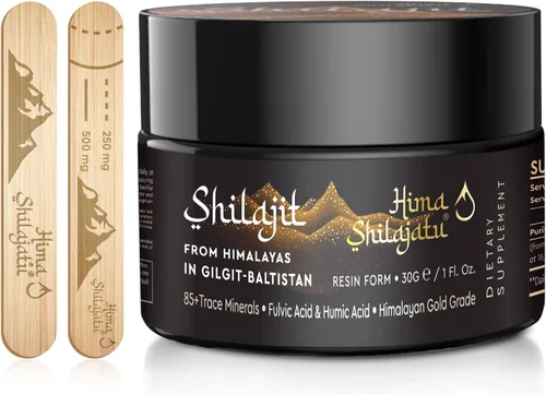 Miniatura 9 de Shilajit - Shilajit Pure Himalayan Shilajit - Shilajit 100% puro de grado dorado con ácido fúlvico y 85+ minerales traza complejo para energía