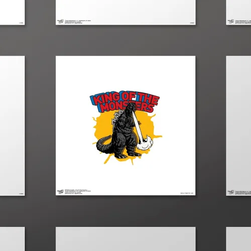 Miniatura 2 de Trends International Gallery Pops Godzilla - Póster de pared de rey de los monstruos, 12.00 x 12.00 pulgadas, versión sin marco
