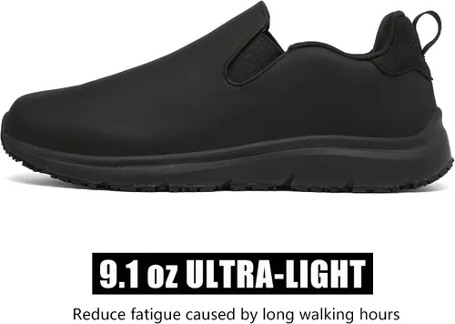 Miniatura 3 de Zapatos de trabajo antideslizantes para hombres y mujeres丨Impermeable y resistente al aceite Chef Servicio de Alimentos Zapatos de Trabajo