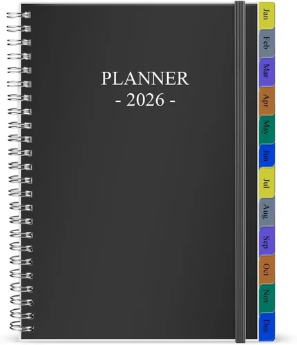 Miniatura 15 de Planificador de bolsillo/Calendario 2026 - enero de 2026 a diciembre de 2026, A6 Organizador semanal y mensual, cuaderno y diario para rastrear