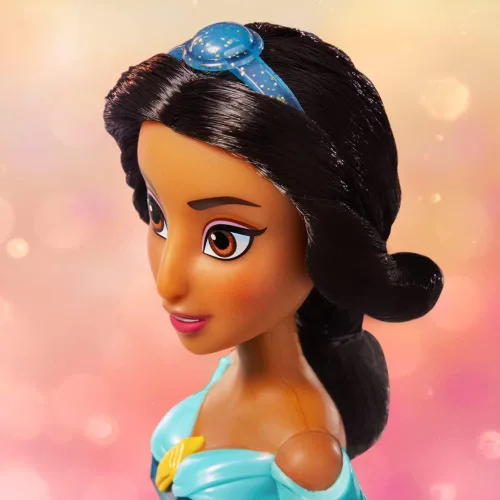 Miniatura 3 de Disney Princess Royal Shimmer - Muñeca de jazmín con falda y accesorios, juguete para niños a partir de 3 años