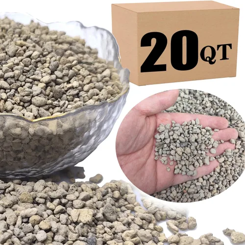 Miniatura 10 de Piedra pómez hortícola para plantas tamizada profesional (12 cuartos de galón, 1/2 pulgada)