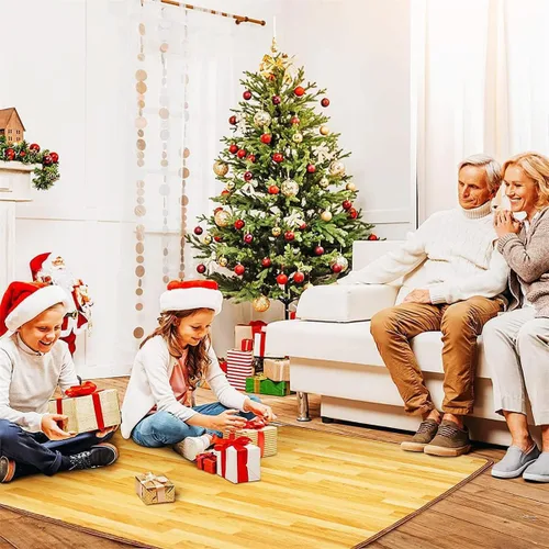 Miniatura 7 de Heated Floor Rug- Electric Heated Carpet Floor Heating Mats with 60 Levels Adjustable Thermostat, 12 Hour Timing,Infrared Radiant Electric Heated