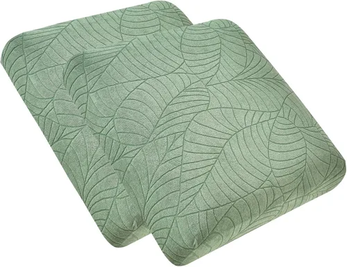 Miniatura 28 de CRFATOP Fundas elásticas de cojín de repuesto para sofá, fundas de asiento de sofá impresas, lavable, extraíble, protector de muebles individual