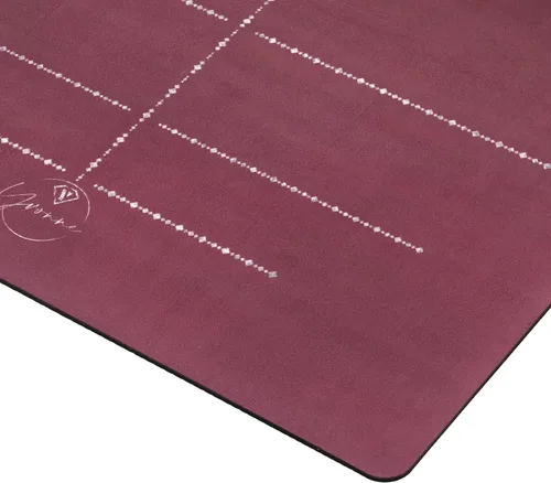 Miniatura 7 de Yvonne Solstice Harmony - Alfombrilla de yoga de viaje, ultra fina, 1/16 de pulgada, ligera, plegable y antideslizante para viajes y hogar, goma