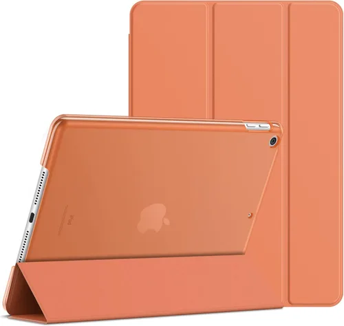 Miniatura 10 de JETech - Funda para iPad (9.7 pulgadas/24.64 cm, modelo 2018/2017, 6ª/5ª generación), funda inteligente con activación/suspención automática (Beige)