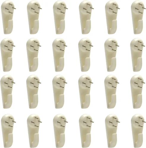 Miniatura 19 de MroMax Percha de pared dura para herrajes, sujetadores y ganchos, montaje en pared, gancho sin marcas, ganchos para marcos de fotos, 100