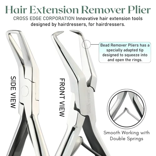 Miniatura 3 de Kit profesional de herramientas de extensión de cabello (plata)