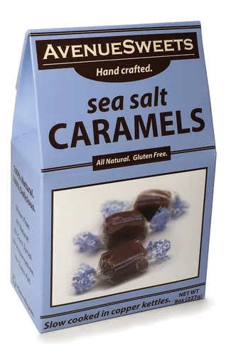 Miniatura 3 de AvenueSweets - Caramelos suaves hechos a mano envueltos individualmente - Caja de 8 onzas - Chocolate