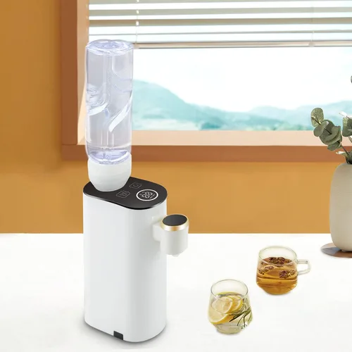 Miniatura 3 de Mini dispensador de agua para encimera con agua caliente instantánea, 5 ajustes de temperatura y pantalla LED, enfriador de agua portátil