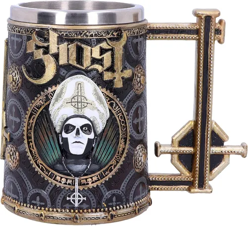Nemesis Now Iron Tankard Merchandise Ghost Papa Emérito Iii Meliora Oro