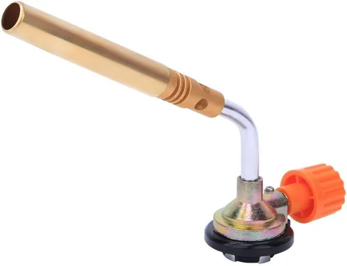 Hilitand Antorcha de soplete de gas ajustable Cabeza de la antorcha de soldadura de ignición manual Pistola de pulverización 2,372.0 °F