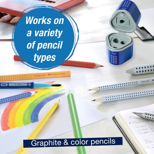 Miniatura 7 de Faber-Castell GRIP Trio Sacapuntas de agarre