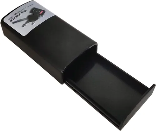 Caja magnética para llaves para ocultar una llave en el exterior, imán fuerte de repuesto, llavero secreto debajo del automóvil, hogar, garaje,