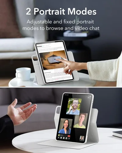 Miniatura 6 de ESR Funda para iPad Air de 11 pulgadas M3/M2 (2025/2024), Funda para iPad Air de 5ª/4ª generación (2022/2020) de 10.9 pulgadas con soporte