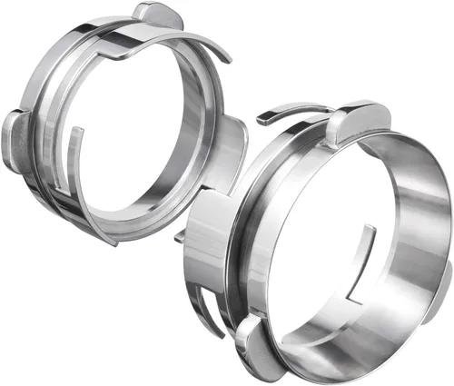 Miniatura 9 de Embudo dosificador manos libres, MATOW embudo dosificador de 54 mm con disparador para molinillo compatible con portafiltros Breville de 54 mm