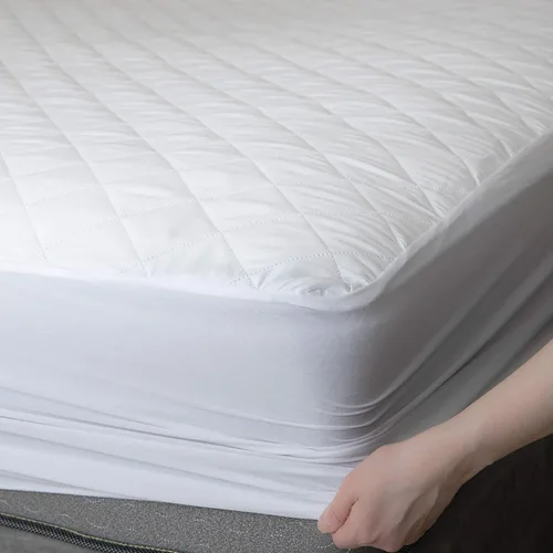 Miniatura 12 de Masirs Funda de colchón con cremallera - Impermeable, transpirable, silenciosa, lavable a máquina, suave parte superior de rizo para un cómodo sueño