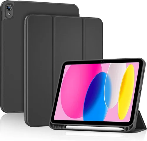 Miniatura 13 de ProCase Funda para iPad (A16) de 11ª generación de 11 pulgadas 2025/10ª generación de 10.9 pulgadas 2022 con soporte para lápiz, funda delgada