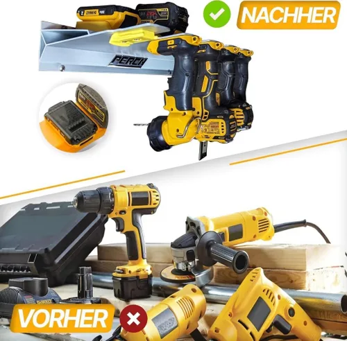 Miniatura 5 de DeWalt Paquete de 4 Soportes de Herramientas y Batería para Herramientas de 20V