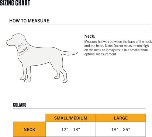 Miniatura 4 de Carhartt Collares de cincha de nylon totalmente ajustables para perros, costuras reflectantes para visibilidad, Grande Naranja cazador