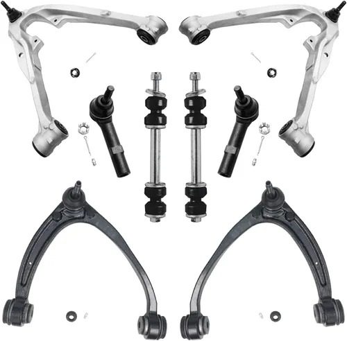 Miniatura 11 de Detroit Axle - Brazos de control superiores delanteros para Chevy Tahoe Silverado Suburban 1500 Avalanche, Cadillac Escalade ESV EXT, GMC Sierra