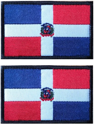 Miniatura 12 de 2 parches de bandera de Japón de AliPlus bordados tácticos militares moral parche apliques gancho y bucle
