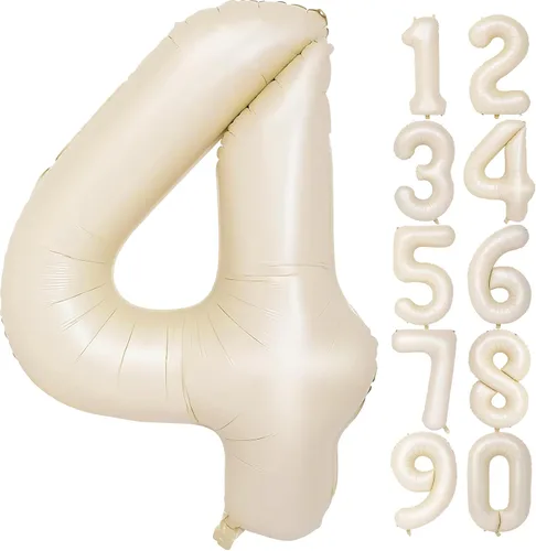 Miniatura 149 de SINBEE Globo dorado del número 10, papel de aluminio Mylar de 40 pulgadas, decoración de fiesta reutilizable para cumpleaños, aniversario, Oro