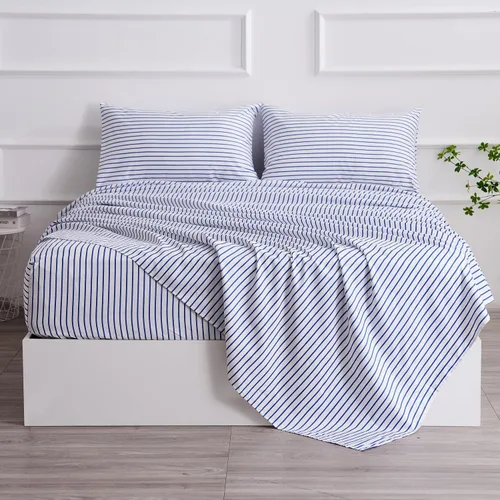 Miniatura 31 de Best Season - Juego de sábanas de cama individual de microfibra cepillada de 1800 hilos, 3 piezas (lavanda) 1 sábana encimera, 1 sábana bajera y 1