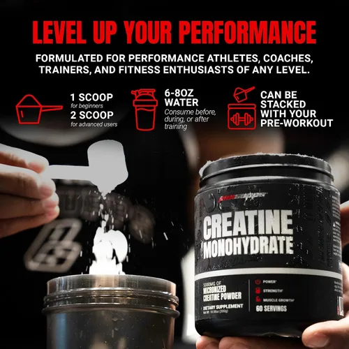 Miniatura 6 de ProSupps Monohidrato de creatina en polvo para hombres y mujeres, sin sabor, 5000 mg de creatina micronizada, suplemento de entrenamiento
