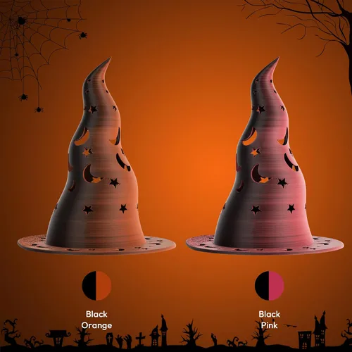 Miniatura 2 de AMOLEN Paquete de filamento PLA de seda para impresora 3D de 4.4 lbs, paquete de ácido poliláctico de doble color de 0.069 in, filamento PLA