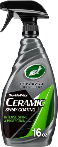 Turtle Wax Hybrid Solutions - Revestimiento de cerámica en aerosol, cera de alto brillo para autos, ofrece protección duradera para la pintura,