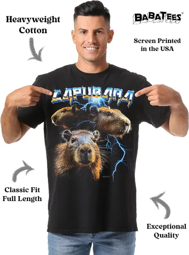 Miniatura 2 de Epic Animal Heavy Metal 80s Camiseta negra - 100% algodón - para hombre y mujer