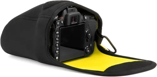 Miniatura 6 de Mega Gear Nikon D7500 MG1252 - Funda de neopreno ultraligera para cámara, con mosquetón, color negro