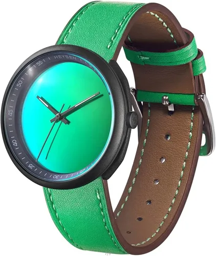 HEYSEN Japanese Quartz Movement Watches for Women-Unisex Fashion Gifts Couples Watches-Avant-Garde INS Style Ultra-Thin Simple and Cool Waterproof
