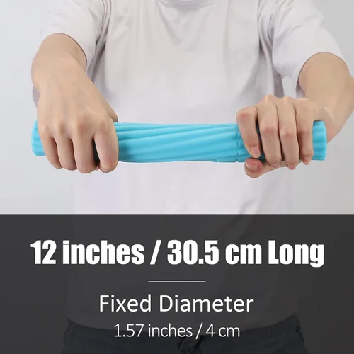 Miniatura 6 de Barra Fortalecedora de Terapia Flex para Codo de Tenista, Codo de Golfista, Tendinitis - Barra de Resistencia de Terapia Física para Alivio del Azul