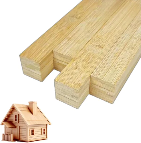 Miniatura 9 de DaTpuik Varillas de Espiga de 1/4 x 36 Pulgadas 25PCS Palos de Madera Varillas de Espiga de Madera - Palos de Bambú Sin Terminar - para Manualidades
