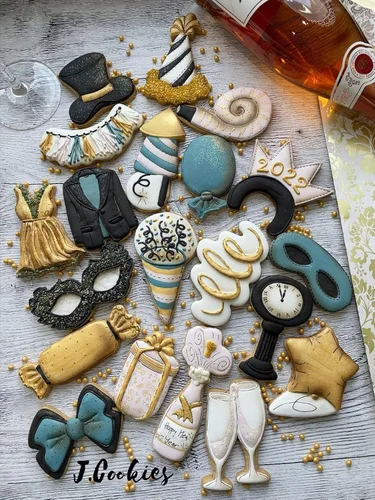 Miniatura 2 de LILIAO Cortador de galletas para fiesta de cumpleaños – 4.4 x 2 pulgadas – Cortadores de molde de pan para sándwich de galletas de boda – Acero