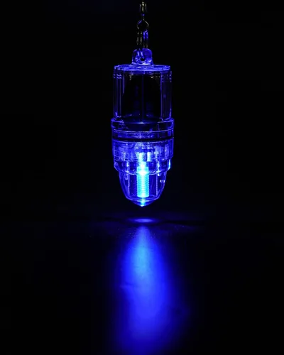 Miniatura 5 de BLUEWING 3 luces de pesca LED de caída profunda de 2100 pies bajo el agua, lámpara de atracción de peces para pez espada, azulejos, halibut, atún