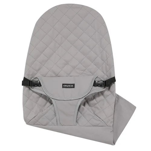 Miniatura 7 de iGRATENS Asiento de Tela para Mecedora - Funda para Mecedora Baby Bjorn Compatible con Modelo Balance Soft & Bliss, 100% Algodón, Amigable