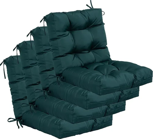 Miniatura 25 de QILLOWAY - Cojín o respaldo para asiento de exterior, cojín de repuesto, primavera/verano, Moderno, Beige