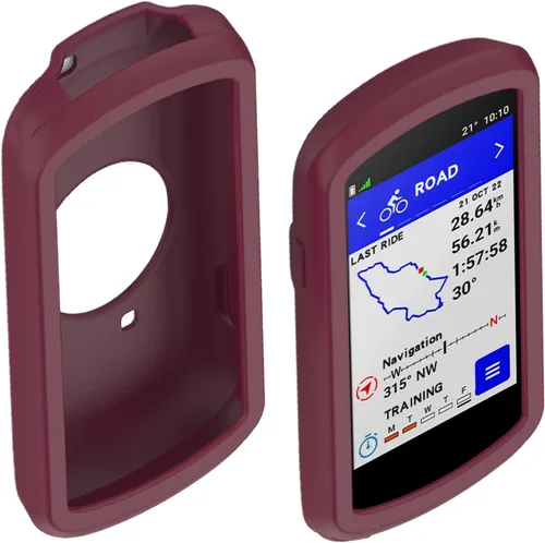 Miniatura 10 de Funda de silicona compatible con Garmin Edge 1040/1040 Solar GPS Funda de protección completa para bordes a prueba de golpes, antiarañazos, funda