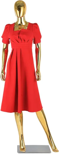 Miniatura 8 de Vestido de maniquí femenino de cuerpo completo – Vestido de maniquí de 70 pulgadas, pantalla de cuerpo completo, ajustable, soporte de torso