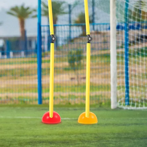 Miniatura 2 de INOOMP Bastones de entrenamiento de fútbol Bastones de slalom Fútbol Agilidad y Escalera Equipo de entrenamiento para deportes al aire libre Fitness