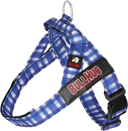 Miniatura 21 de BULLHUG Arnés ajustable para perro, sin tirones, sin estrangulamiento, para bulldogs ingleses, bulldogs franceses, pugs y razas de pecho ancho
