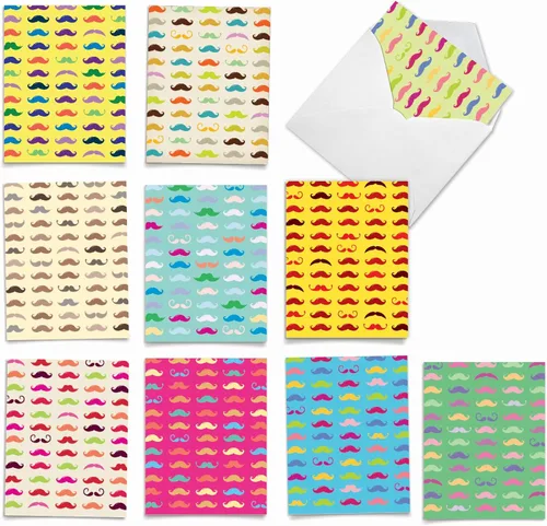 Miniatura 10 de The Best Card Company - 10 tarjetas en caja para niños (10.1 x 13 cm), lindas tarjetas en blanco para toda ocasión, MPOCB-KIDS.