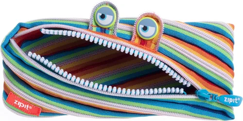 Miniatura 15 de ZIPIT Estuche de conejo para niñas, bonita bolsa con cremallera para niños y adolescentes, bolsa de papelería para la escuela, morado