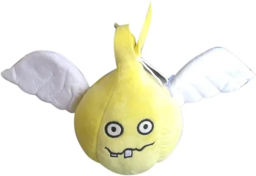 PVZ - Juego de ajos de PVZ de peluche amarillo, lindo juguete para cumpleaños, zombis de Halloween, San Valentín, Navidad, súper regalo para niños y