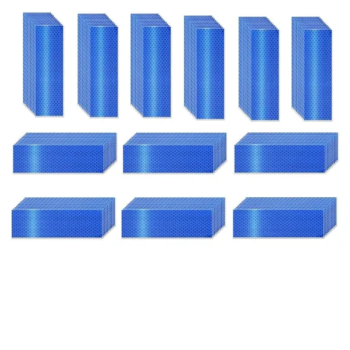 Miniatura 56 de Cinta reflectante blanca de 4 pulgadas, adhesivo de seguridad de advertencia impermeable para exteriores (10 pies)